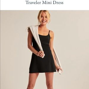 Abercrombie Traveler Mini Dress Black